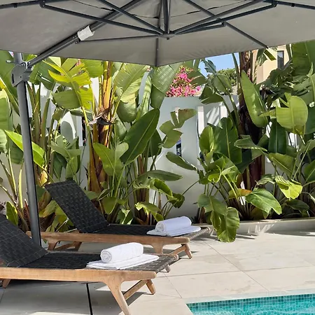 Bliss - Dream Luxury 4-bedroom With Exclisive Heated Private Pool & Jacuzzi, Tropical Garden, Marbesa - Steps From The Cabopino Villa *